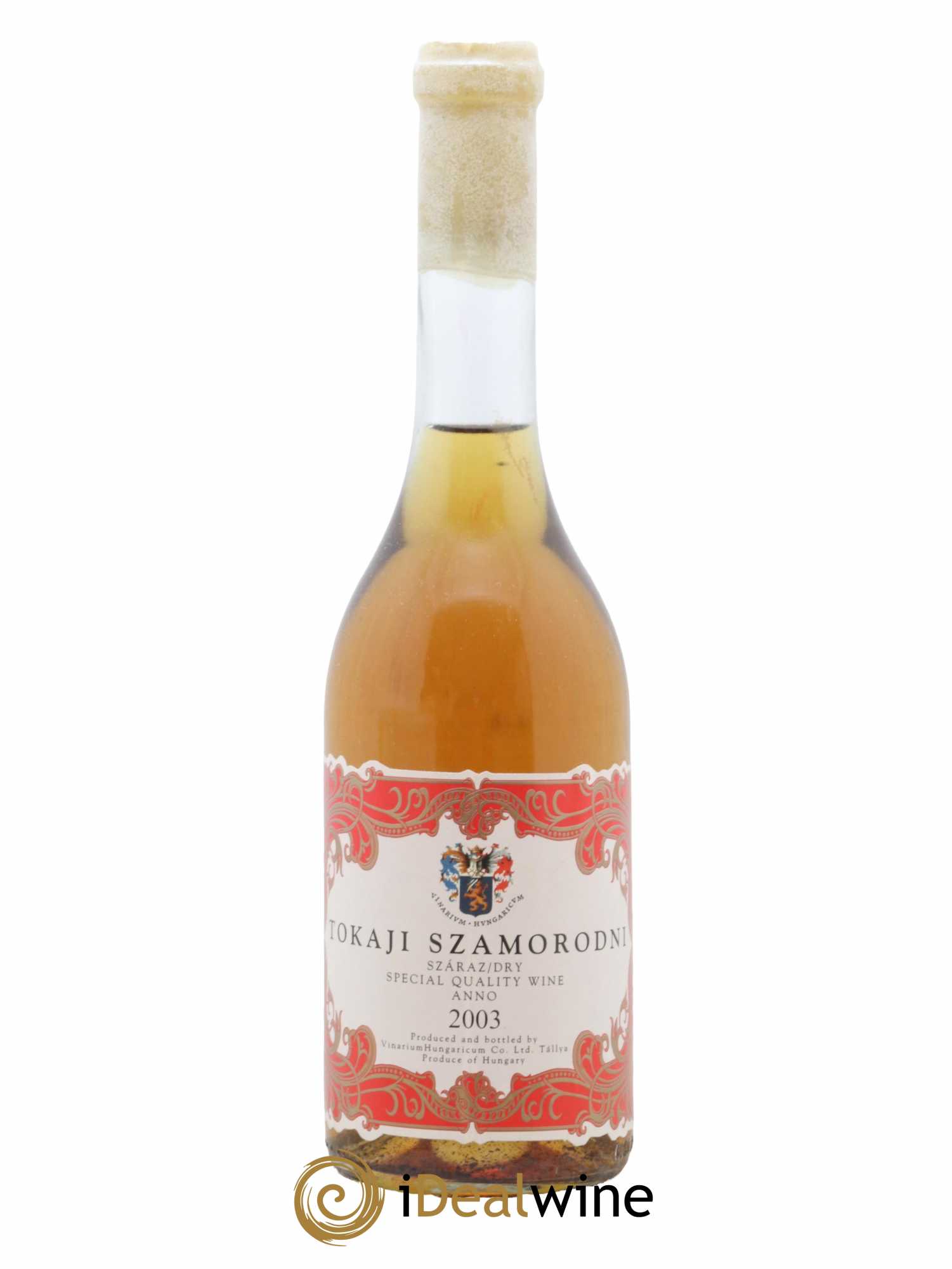 Tokaji Szamorodni Dry Vinarium Hungaricum 50 cl 2003 - Lot de 1 Bouteille