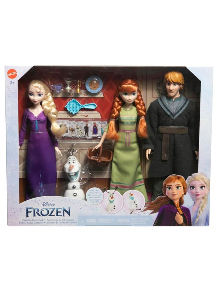Disney Frozen Puppen Elsa, Anna, Kristoff & Olaf | Disney Eiskönigin Frozen | Mattel günstig kaufen onesize