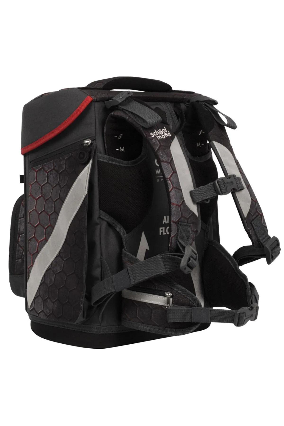 School Mood  Schulrucksack - Weiß - Unifarben
