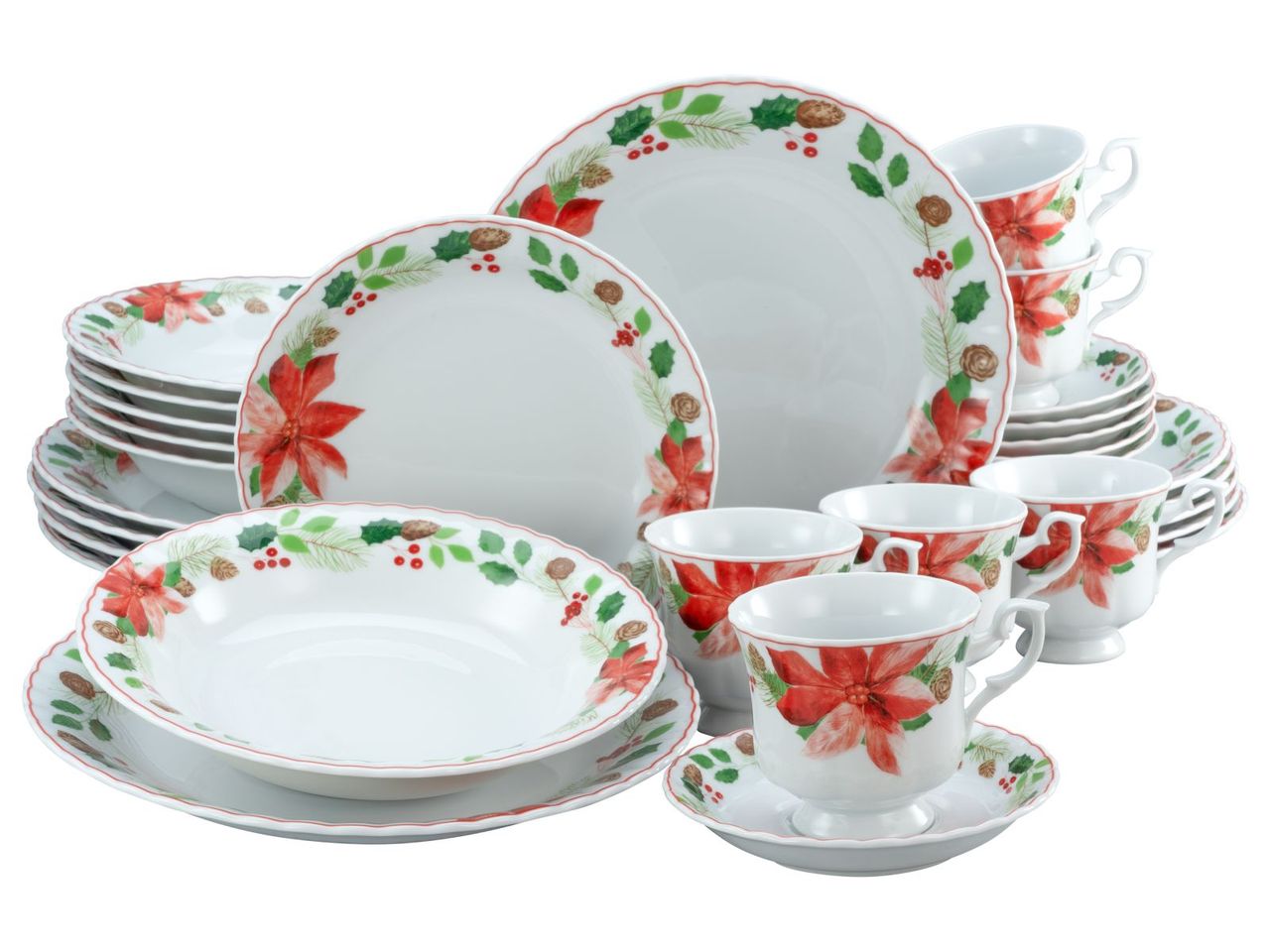 CreaTable Ivona CHRISTROSE Kombiservice 30-tlg