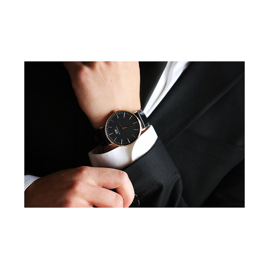 Daniel Wellington Herrenuhr Classic Black