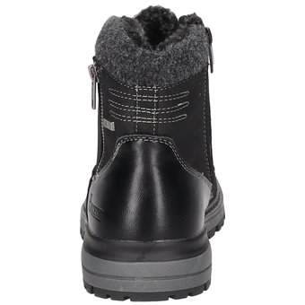 Puccetti Schnür Boots in schwarz