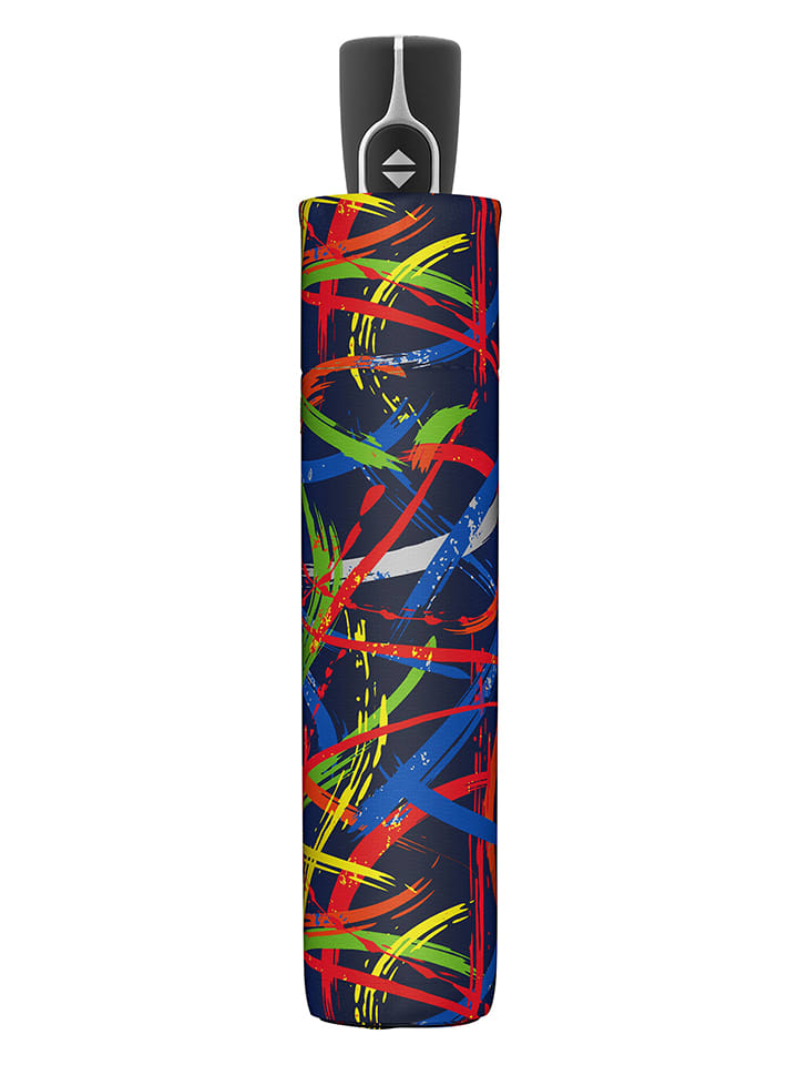 Doppler Taschenschirm in Schwarz/ Bunt günstig kaufen onesize