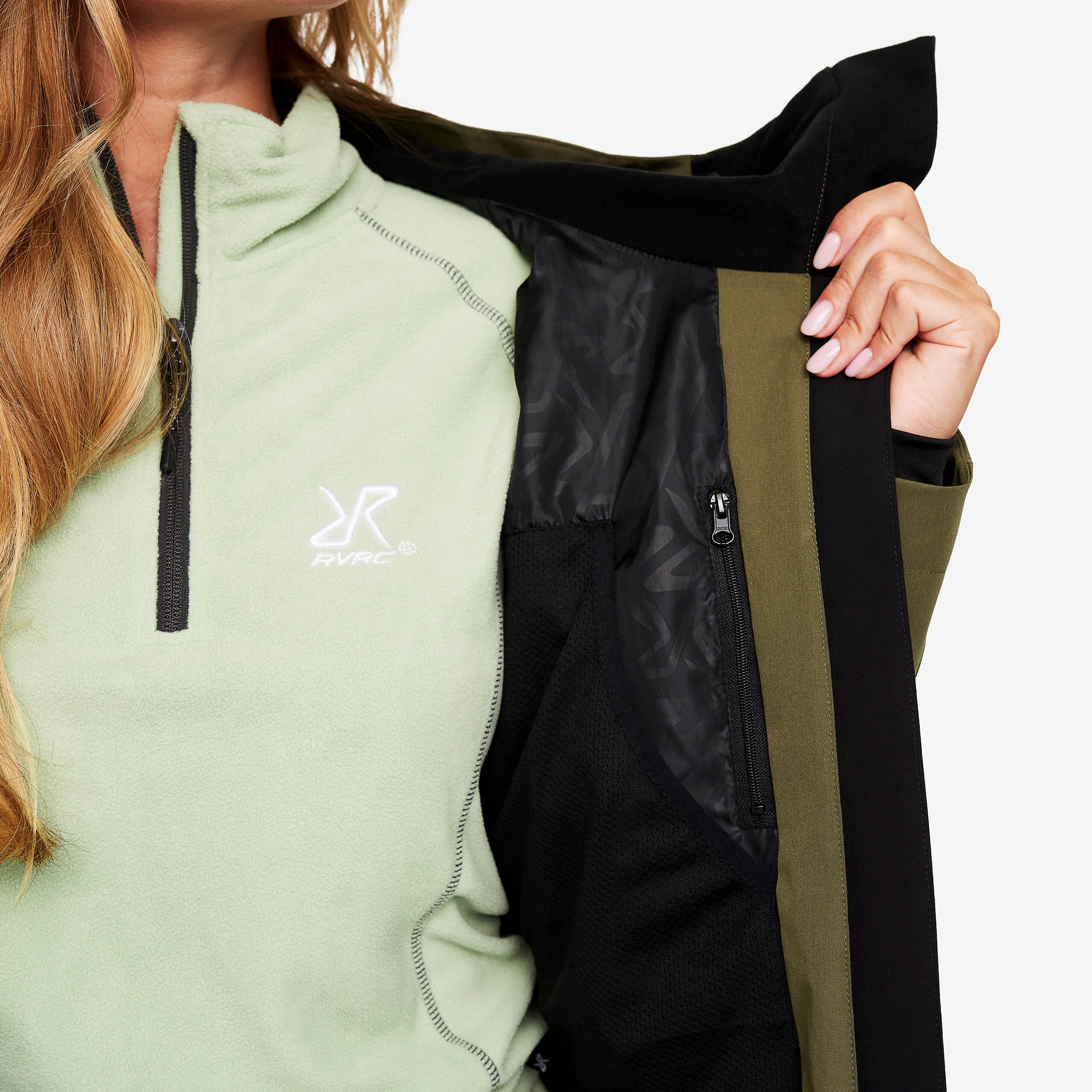 Monsoon Jacket Femme Olive Night