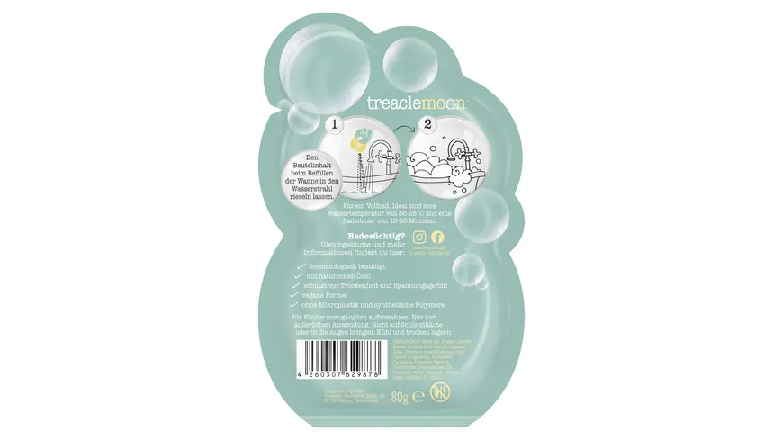 treaclemoon Badeschaum taste the beach life 80 g