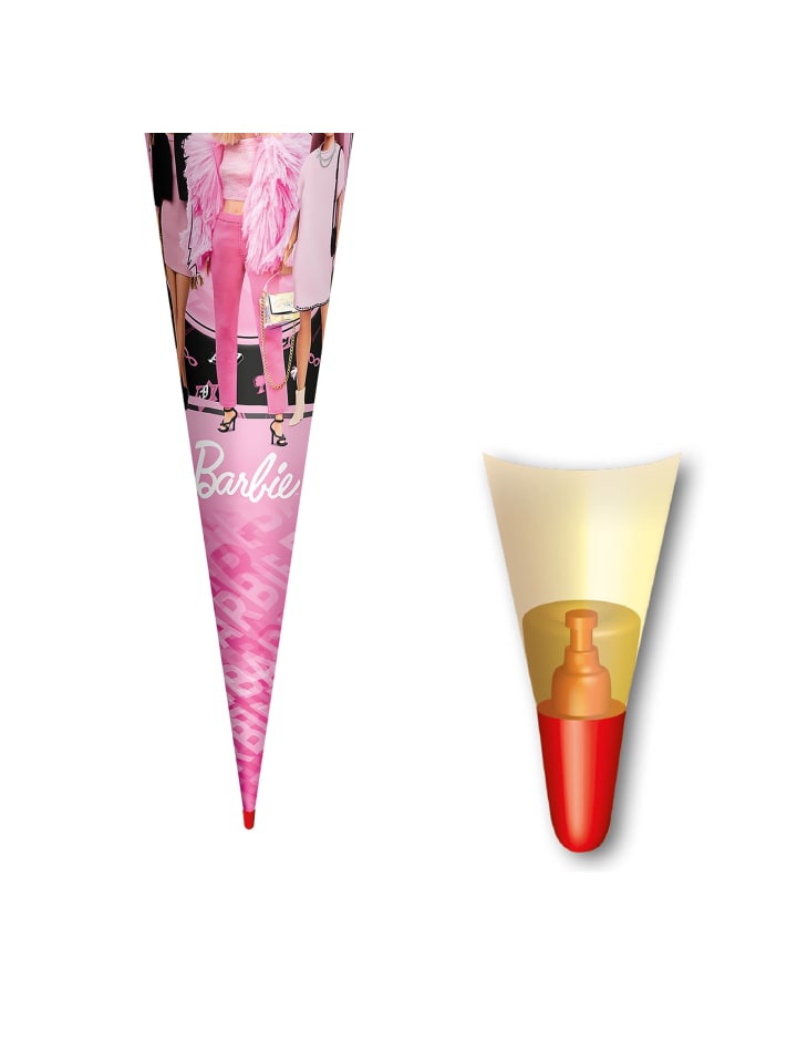 ROTH Schultüte groß Barbie 70 cm in Rosa günstig kaufen onesize