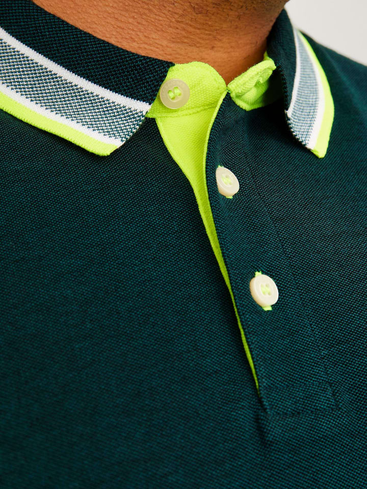 JACK & JONES PLUS Poloshirt in Deep Teal günstig kaufen