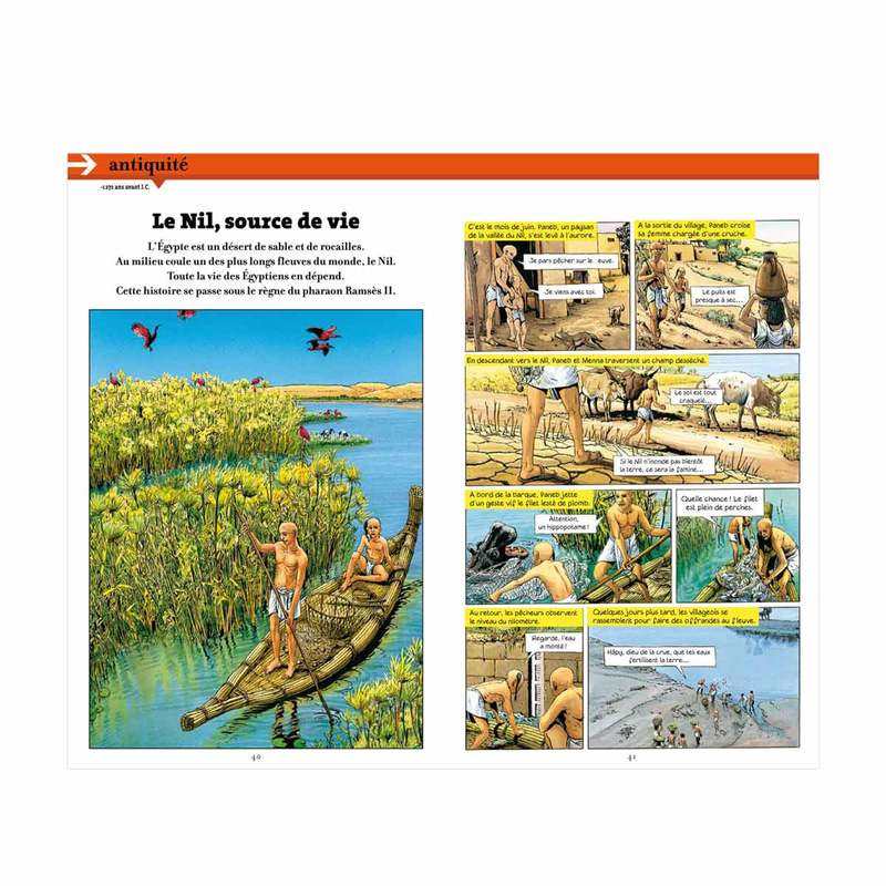 Livre L'histoire du monde en BD - Bayard Jeunesse