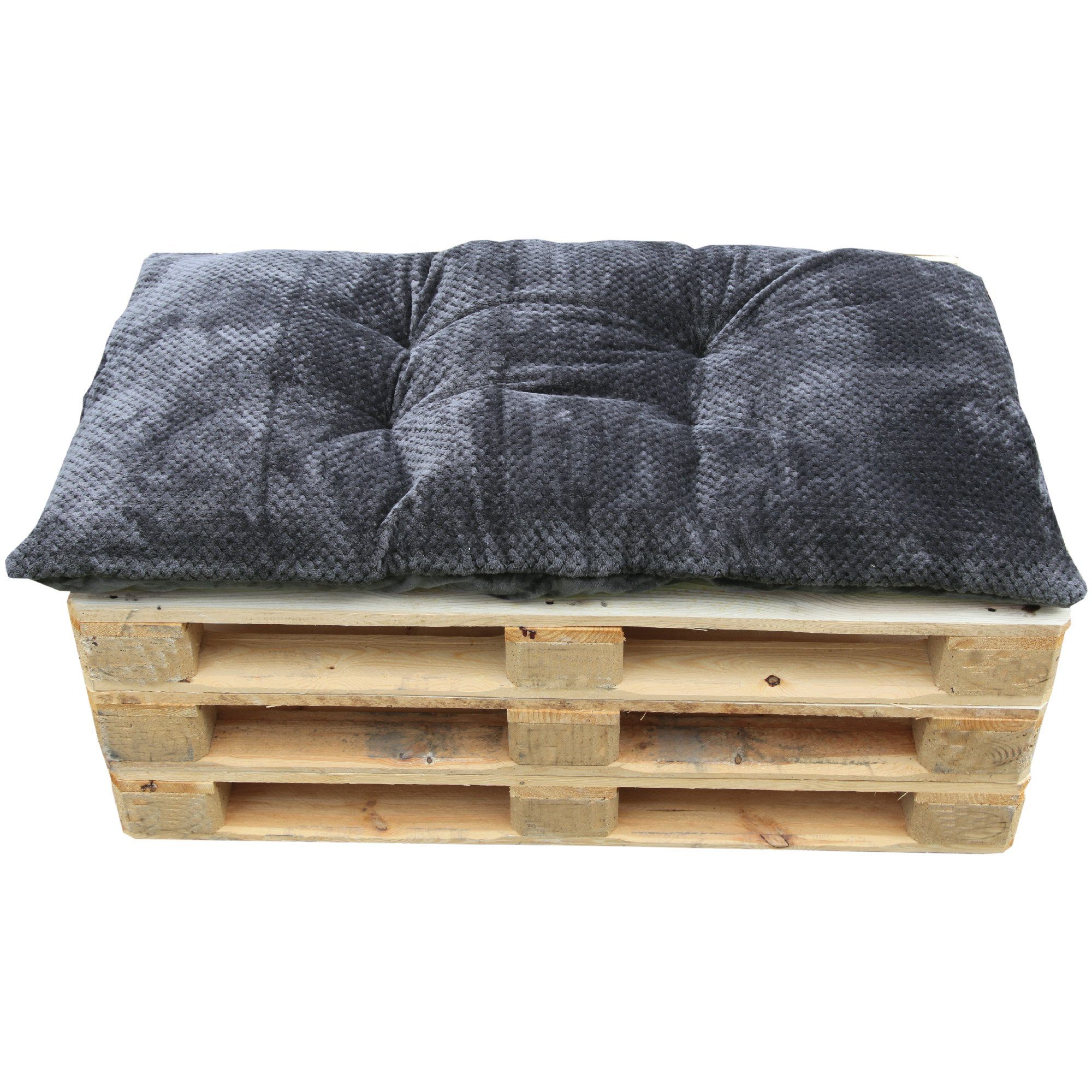 Bestlivings Dekokissen, Palettenkissen 70x120cm, Chillkissen, Paletenauflage, Relaxkissen, Palettensofa