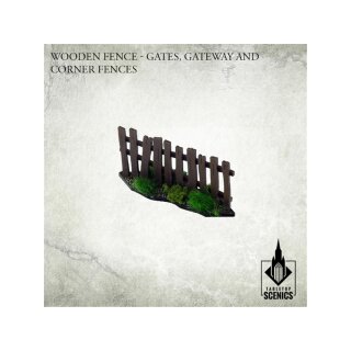 Poland 1939 Wooden Fence Gates, Gateway and Corner Fences