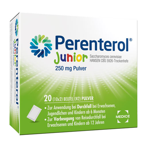 PERENTEROL Junior 250 mg Pulver Btl.  20 St  Pulver