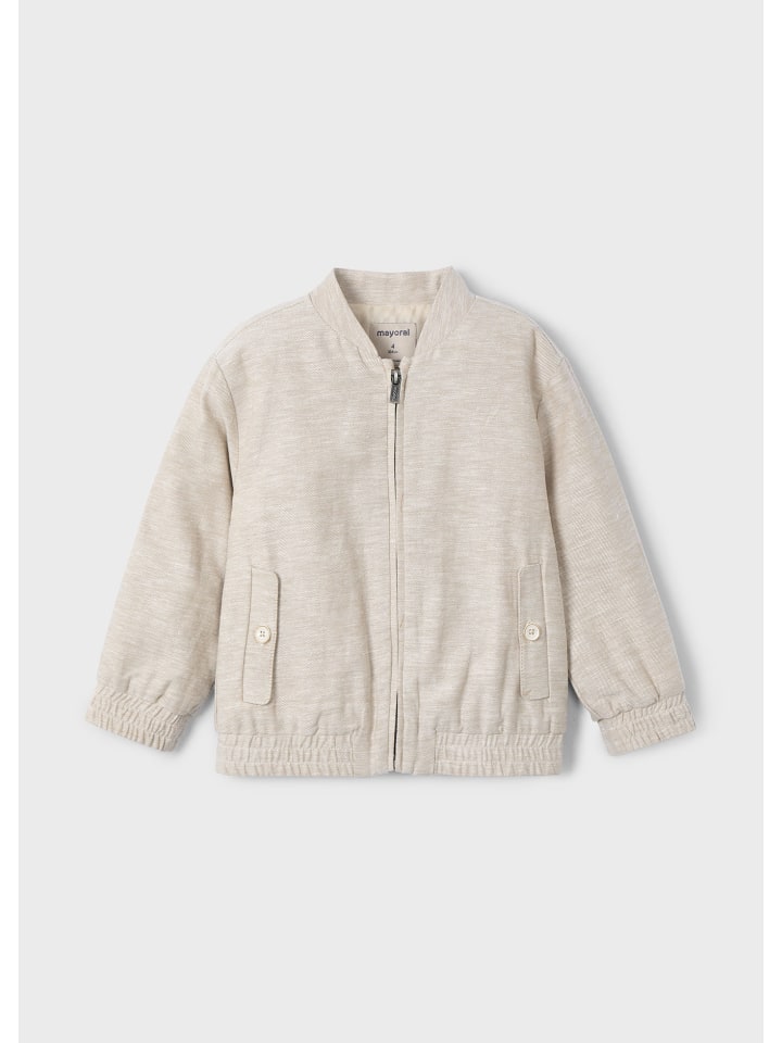 Mayoral Blousonjacke mit Leinen festlich in sand günstig kaufen