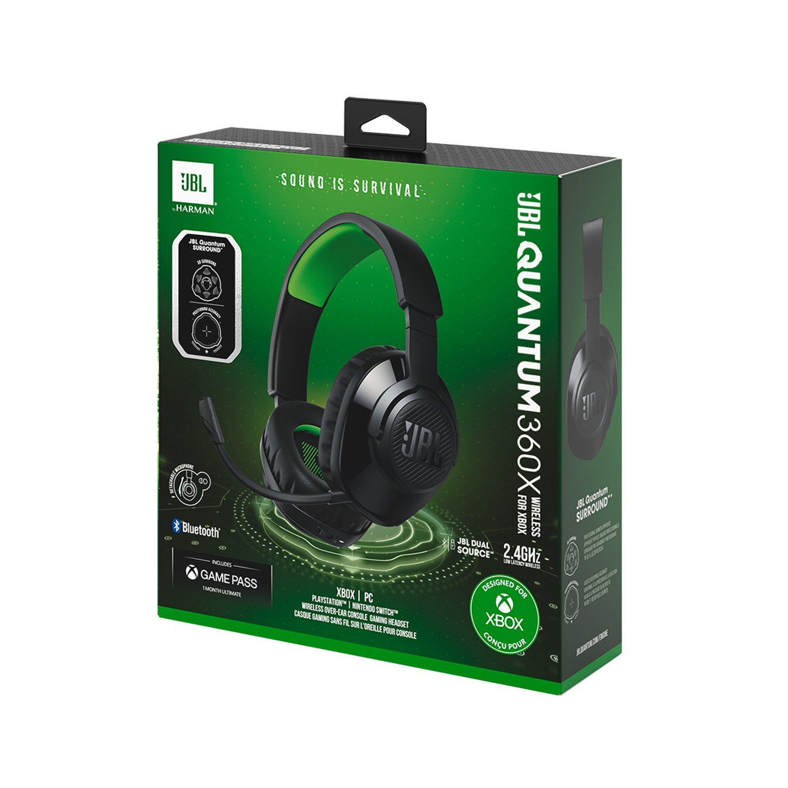 JBL Quantum 360X Wireless for Xbox Gaming-Headset