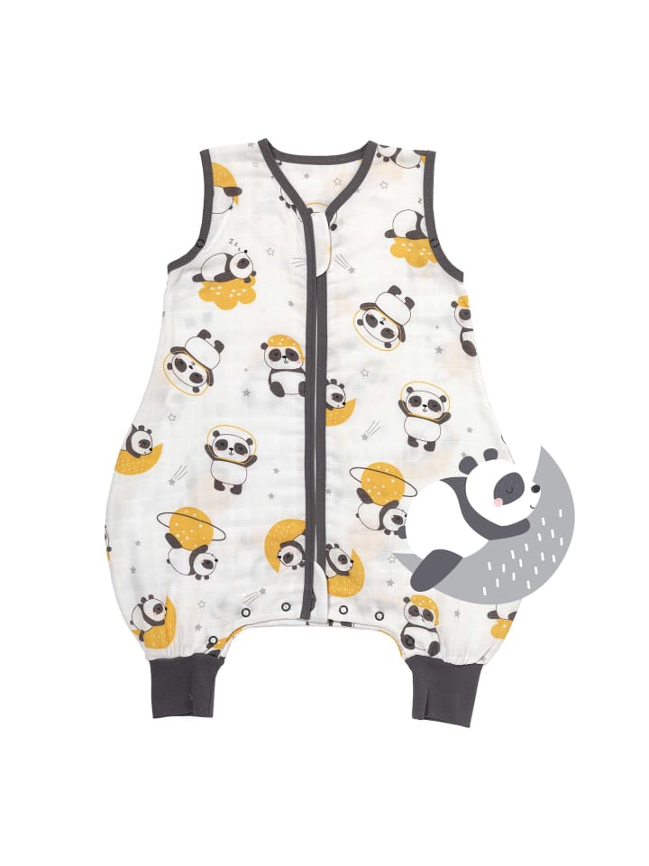 Schlummersack Musselin Schlafsack mit Füßen, 0.5 TOG in Gold günstig kaufen