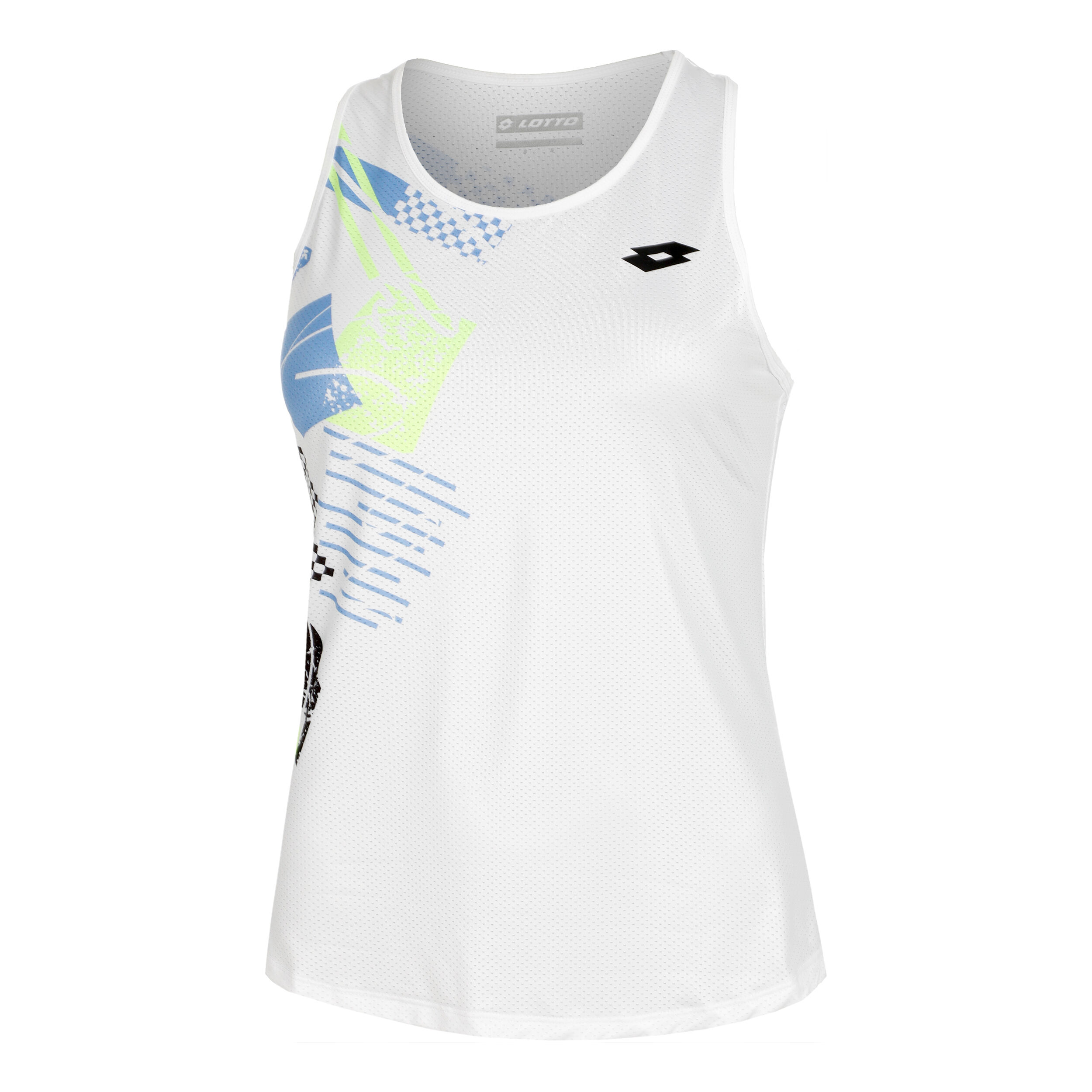 Tech W I D5 Tank-Top Damen - Weiß, Mehrfarbig