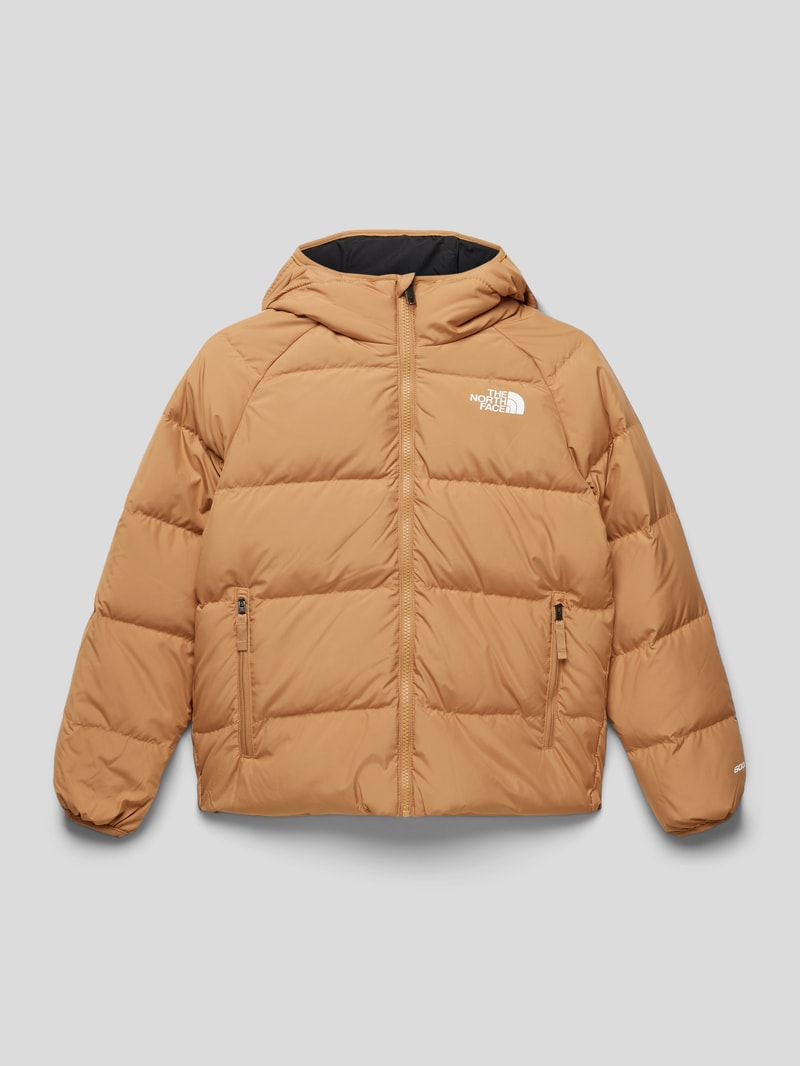 Steppjacke mit Wendefunktion in camel
