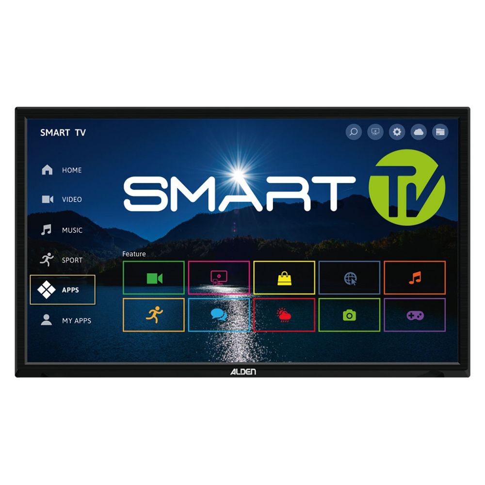 ALDEN 22 Zoll Smartwide LED Camping-Fernseher