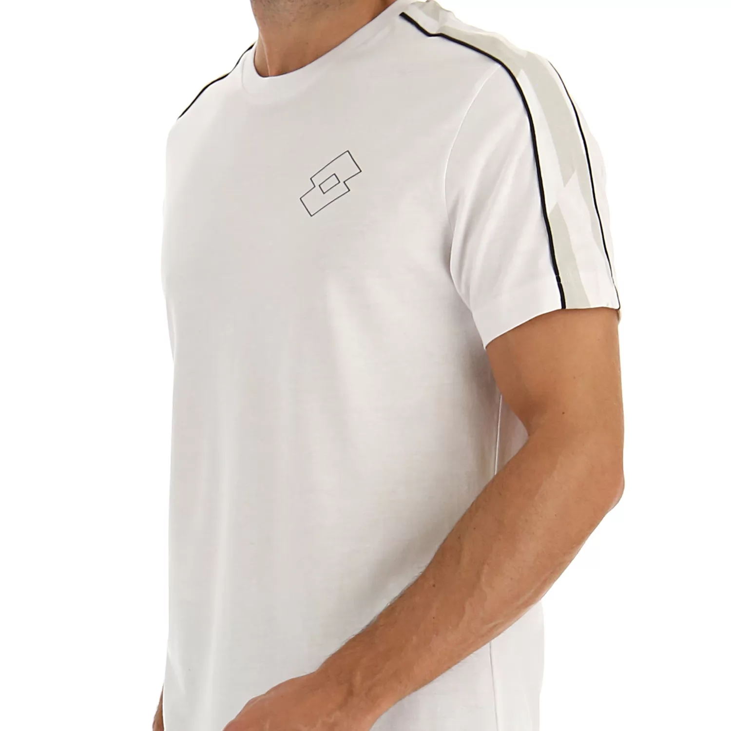 LOGO VI T-SHIRT JS LJUSVIT