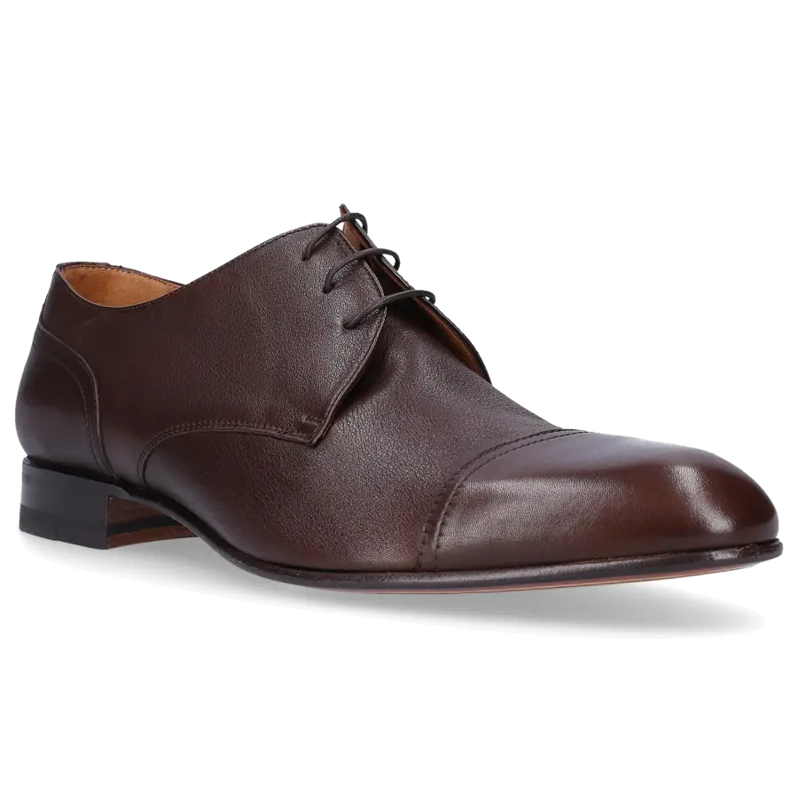 Moreschi - Businessschuhe Derby 042639 Kalbsleder - braun
