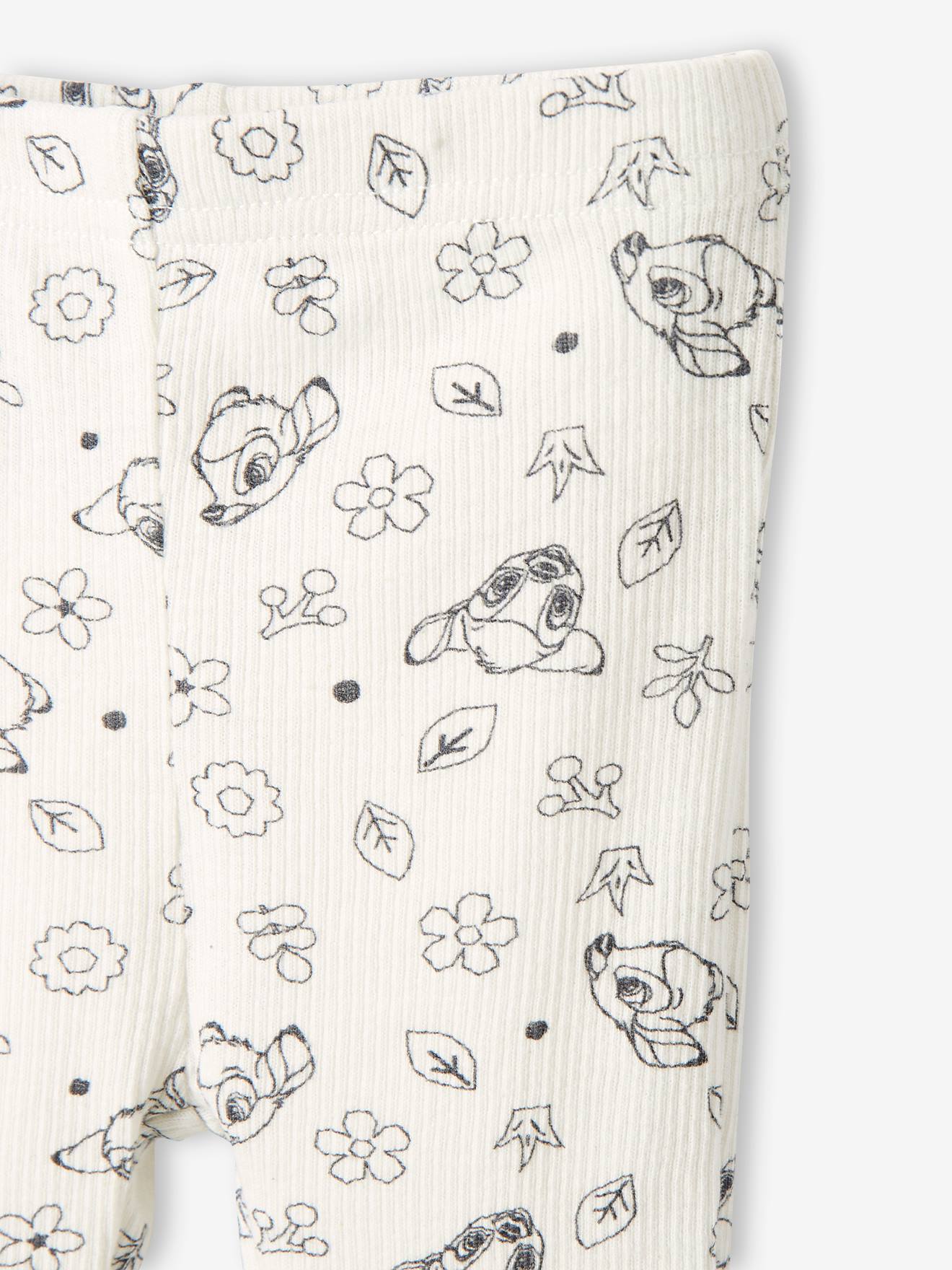 Ensemble fille 2 pièces DS® Bambi rose clair uni avec decor