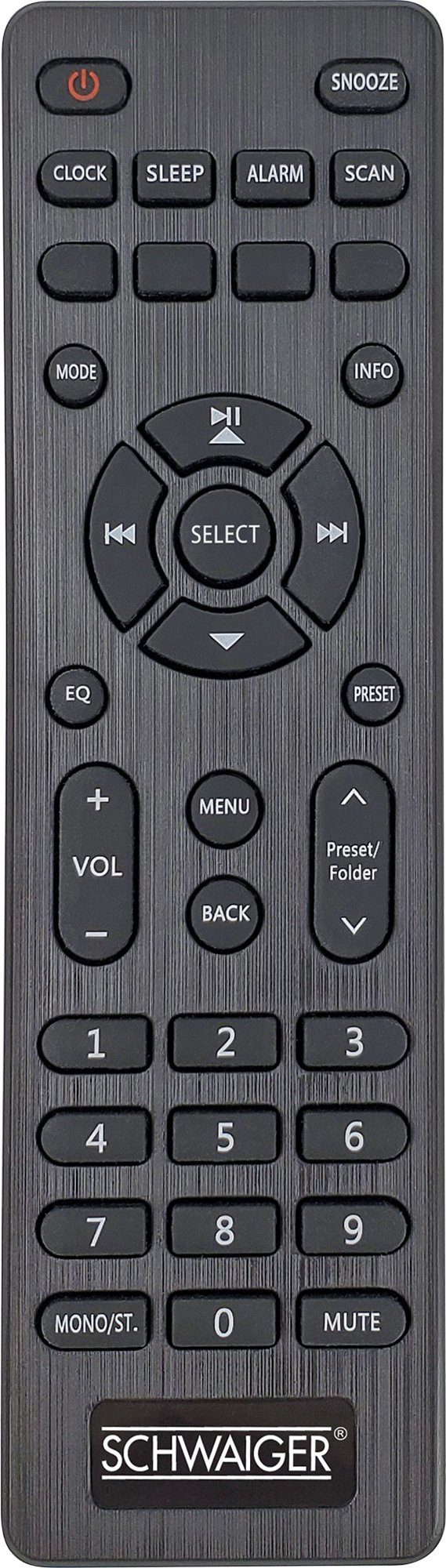 Schwaiger DAB650 513 Internet-Radio (DAB, DAB+, FM, 10 W, Weckfunktion)