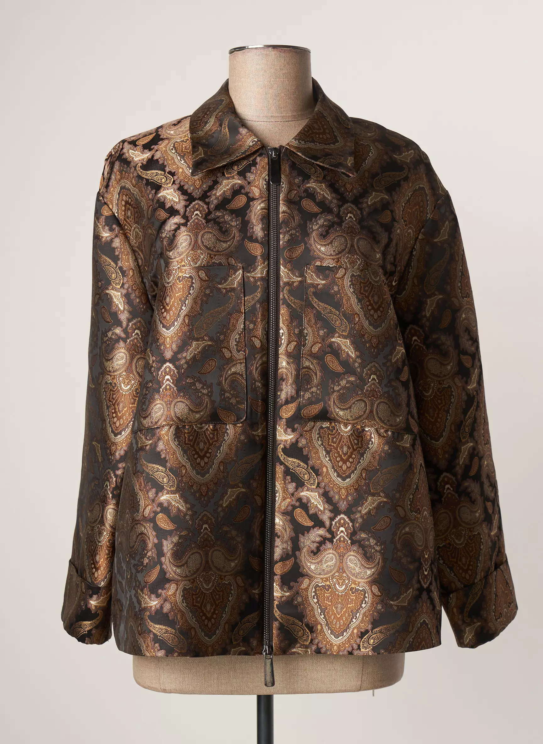 Lauren Vidal Vestecasual Femme couleur marron