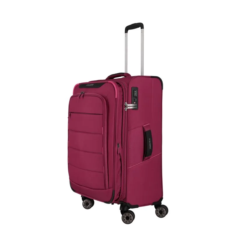 Travelite SKAII Trolley 4 Rollen M - Abendrot