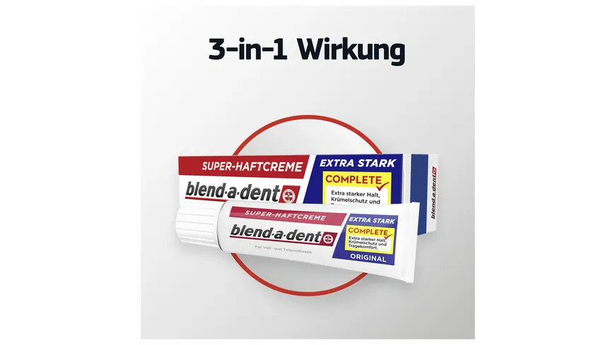 Blend-A-Dent Haftcreme Super Complete extra stark 70g 70 g