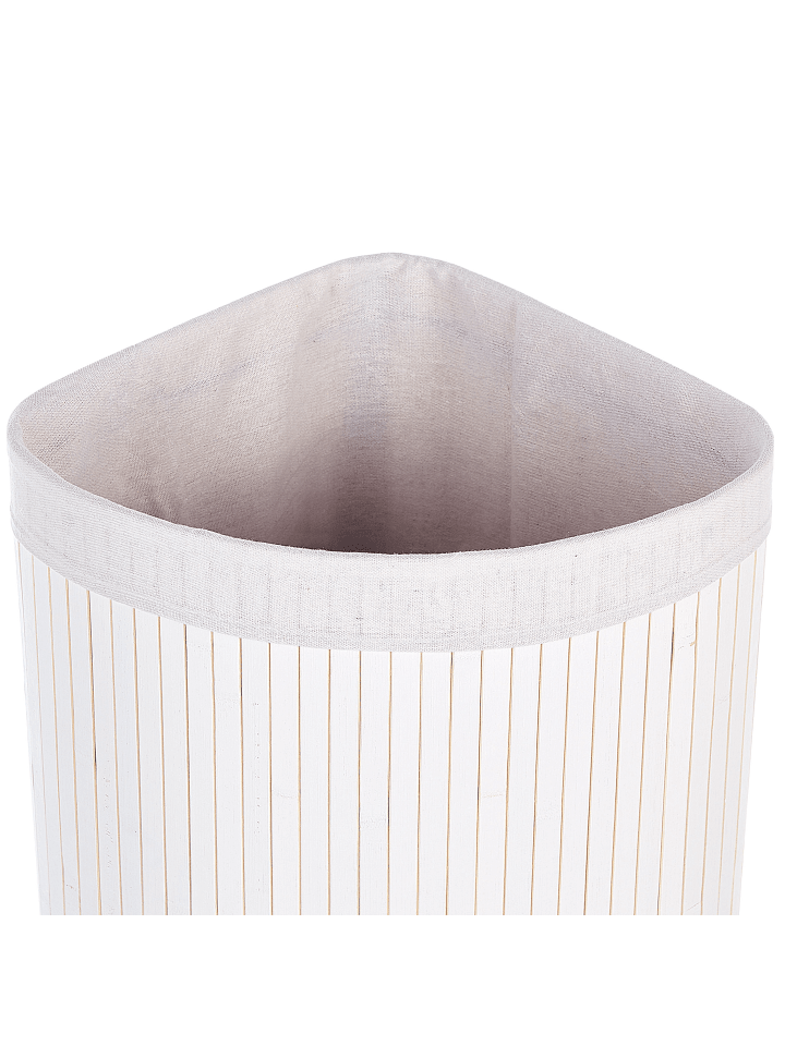Beliani Wäschekörbe MATARA in Weiß - (W) 60 x (H) 60 x (L) 35 cm günstig kaufen onesize