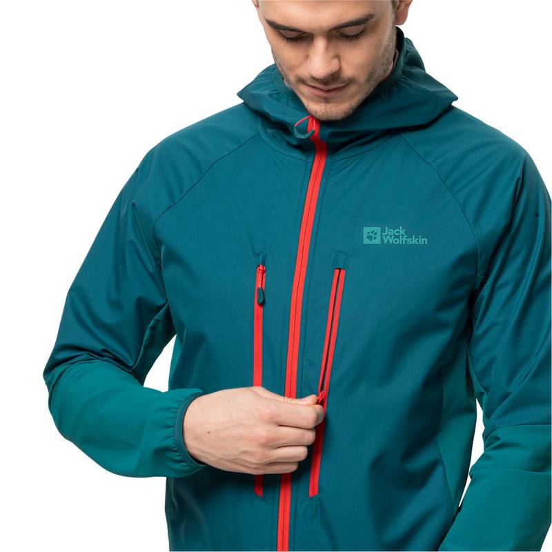 Jack Wolfskin ALPSPITZE HOODY M Skijacke Herren