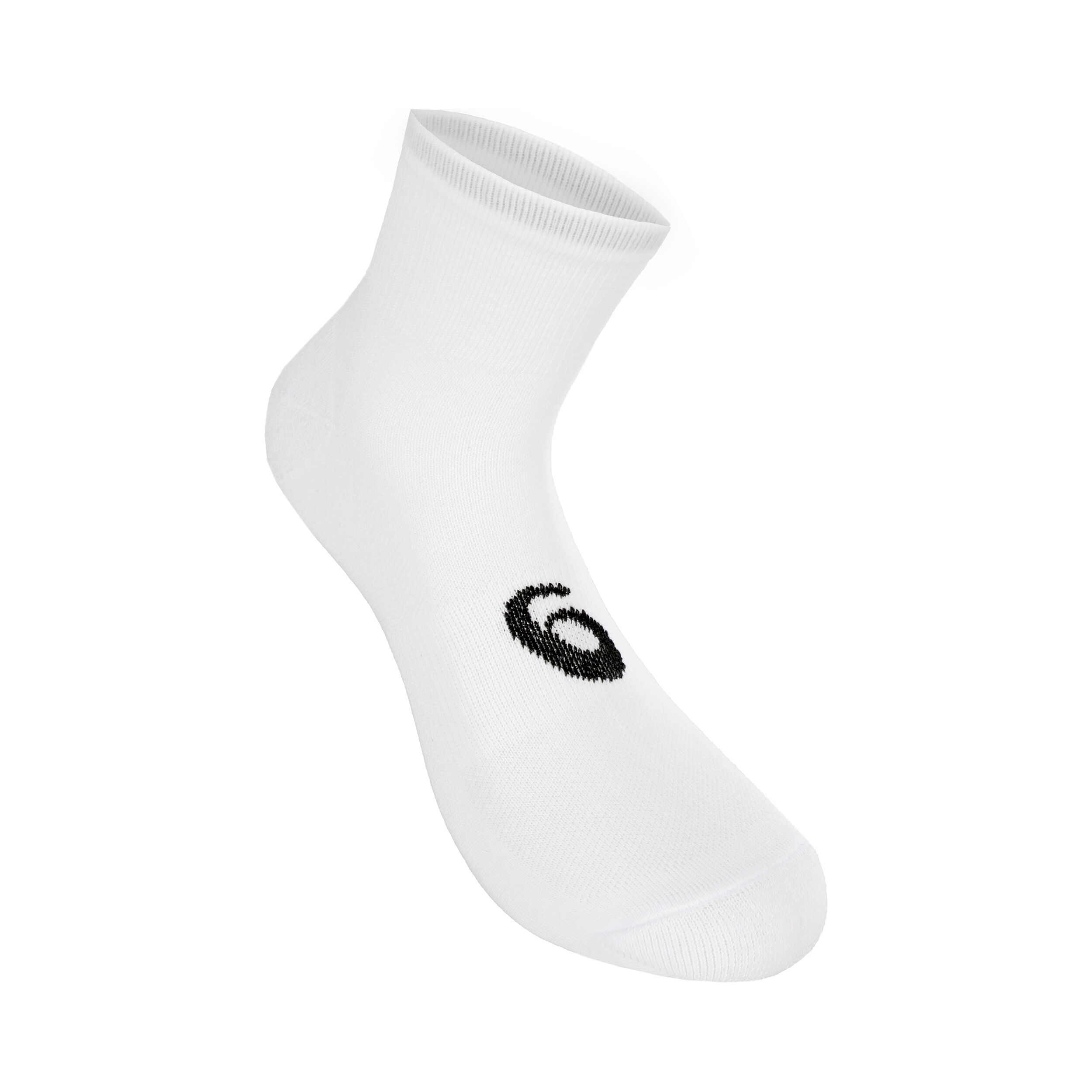 Quarter Sportsocken 3er Pack - Weiß, Schwarz