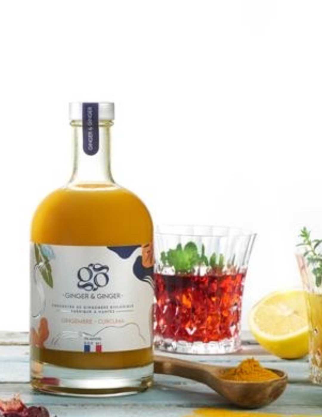Ginger&Ginger : Le Curcuma - Gueule de joie 0° |  50 cl