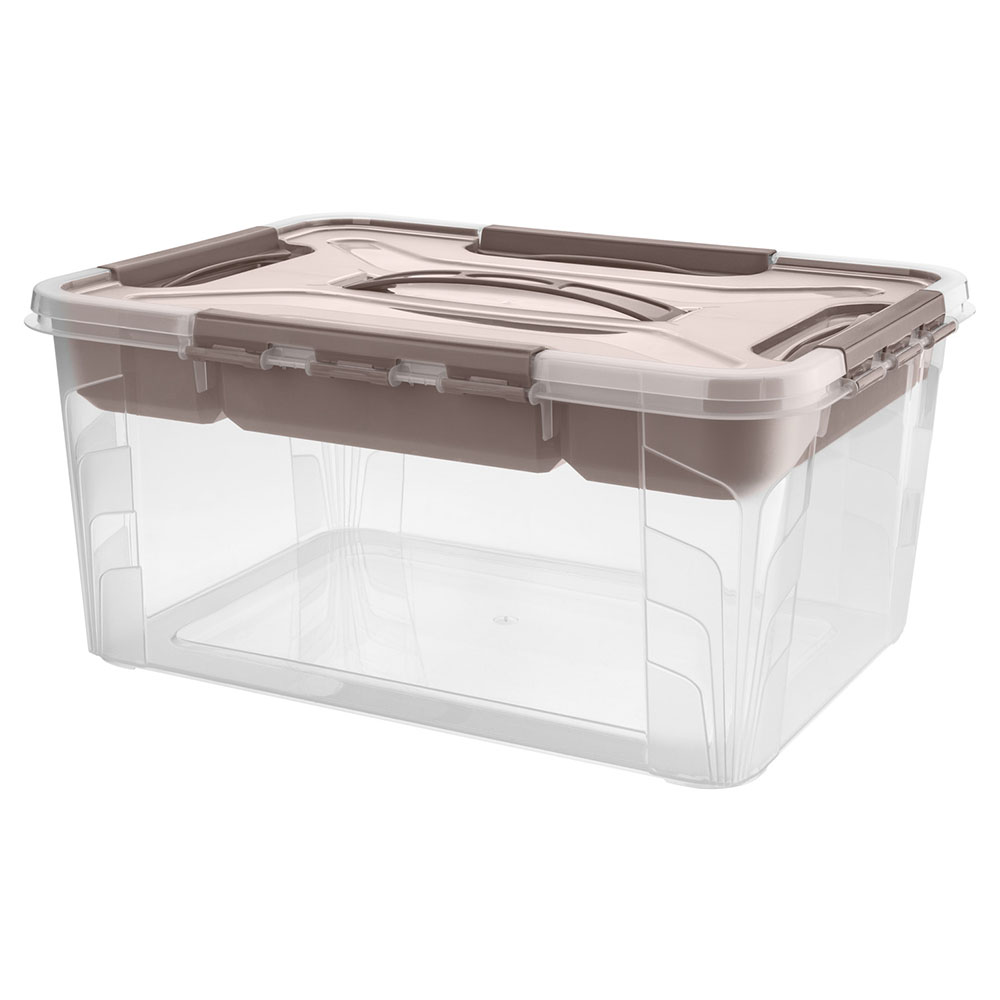 Keeeper Toptex Ordnung Aufbewahrungsbox, 10 l - Taupe