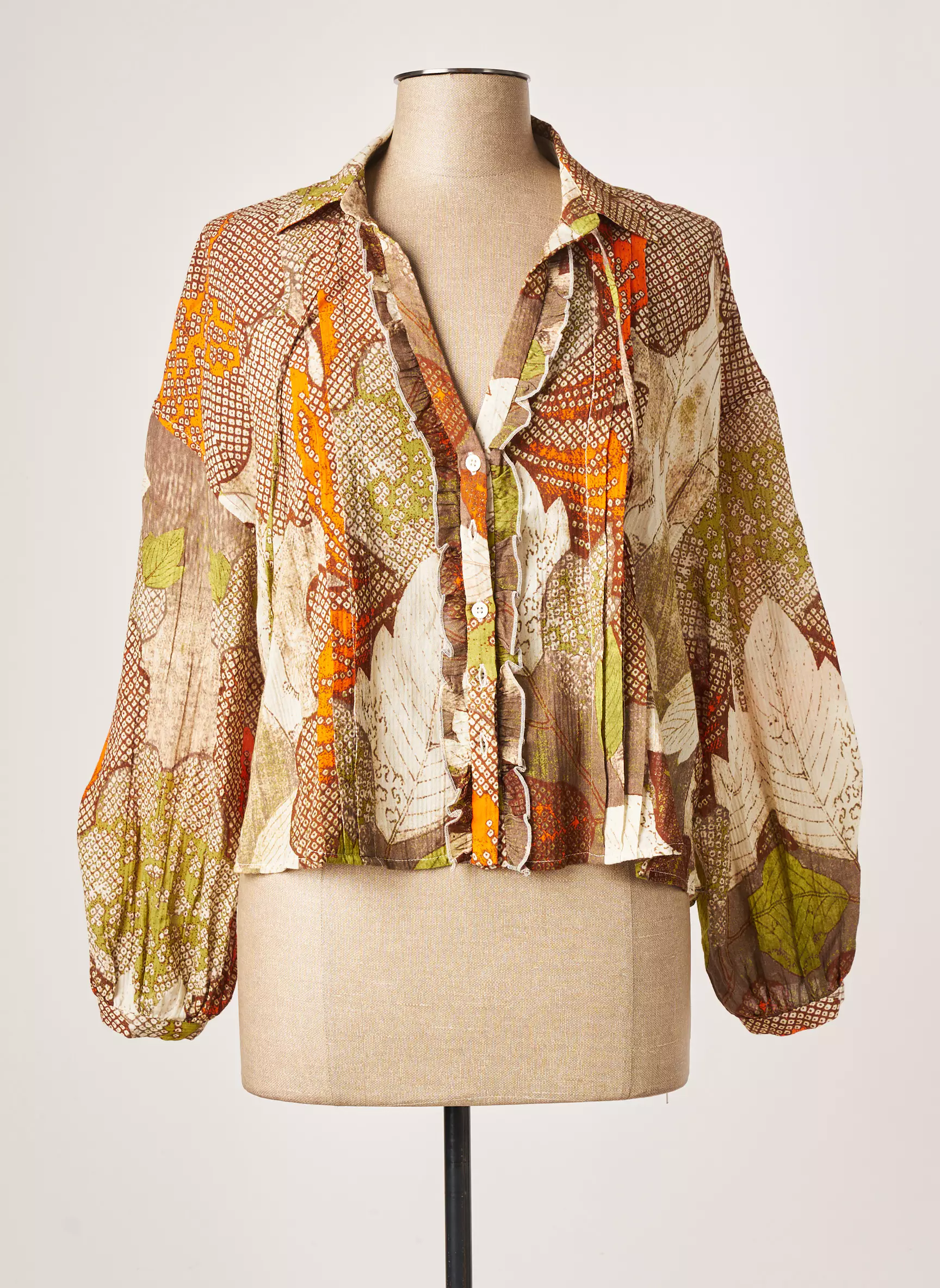 High Chemisiers Femme couleur marron