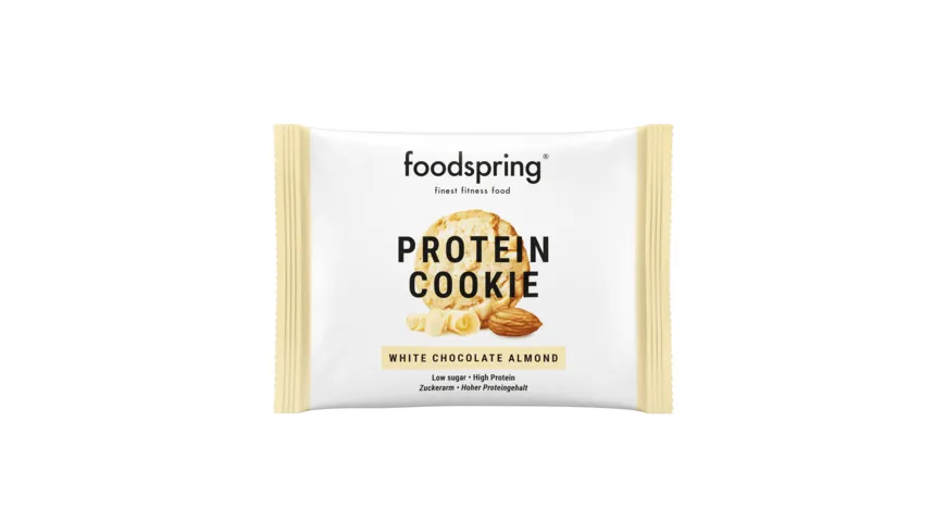 Foodspring Protein Cookie White Chocolate Almond 50 g