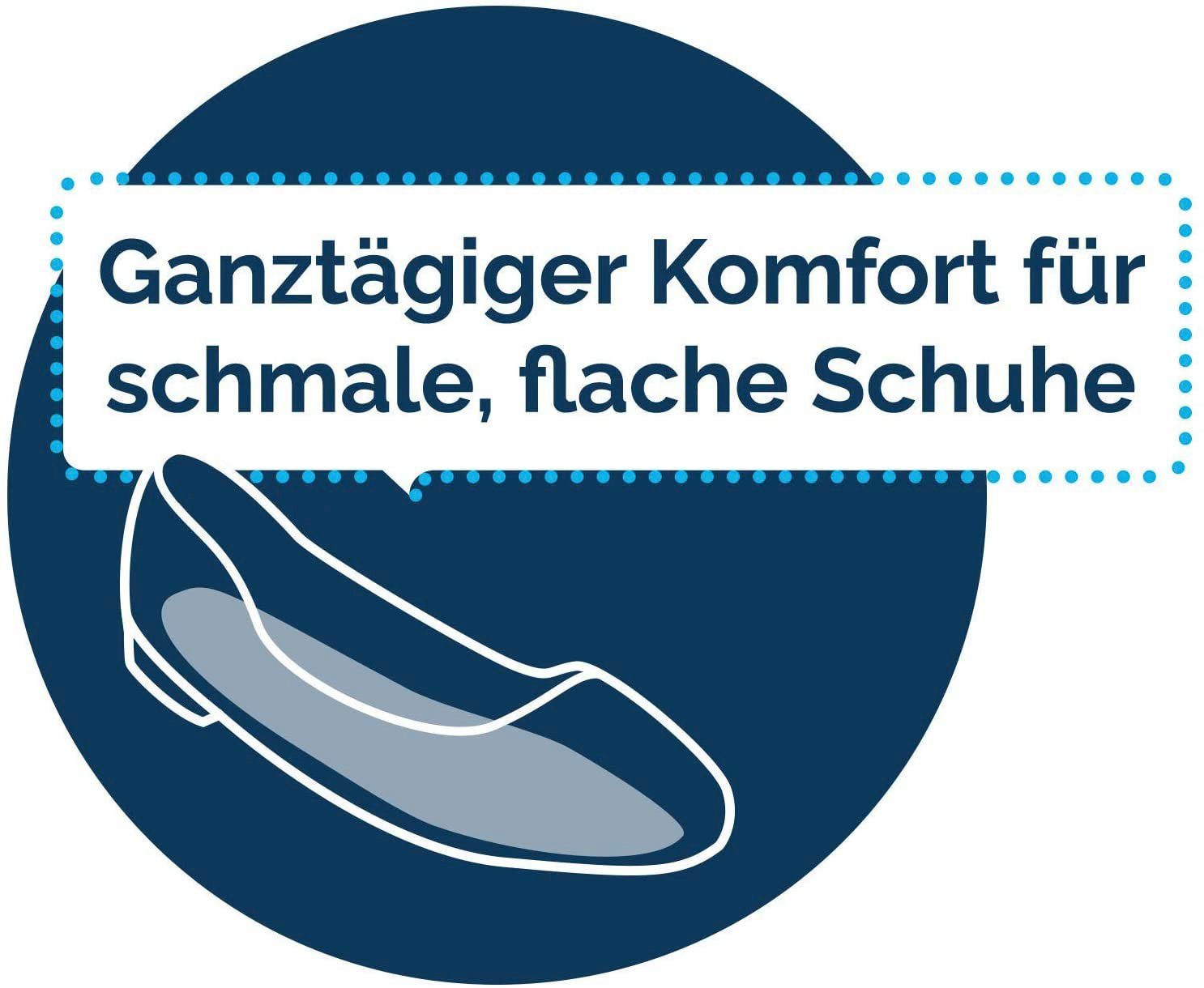 Scholl Einlegesohlen GelActiv für flache, schmale Schuhe, Für flache, schmale Schuhe