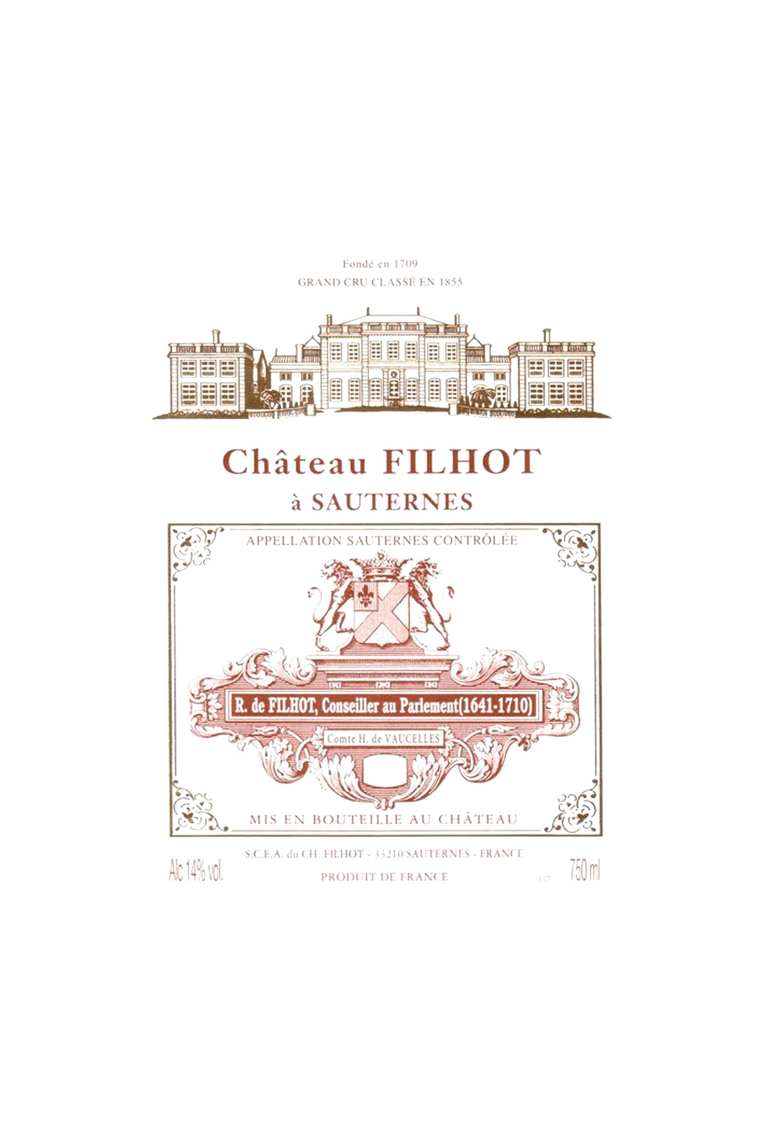 Château Filhot 1949, Sauternes