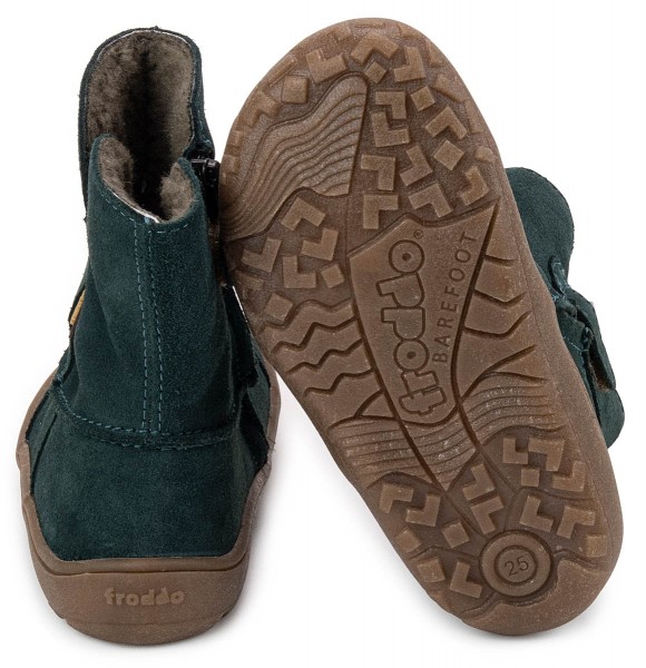 Froddo ~ Suede Winter Boot +TEX ~ Petroleum