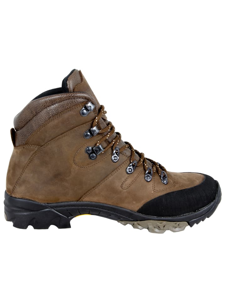 GUGGEN MOUNTAIN Wanderstiefel Uni in Braun günstig kaufen