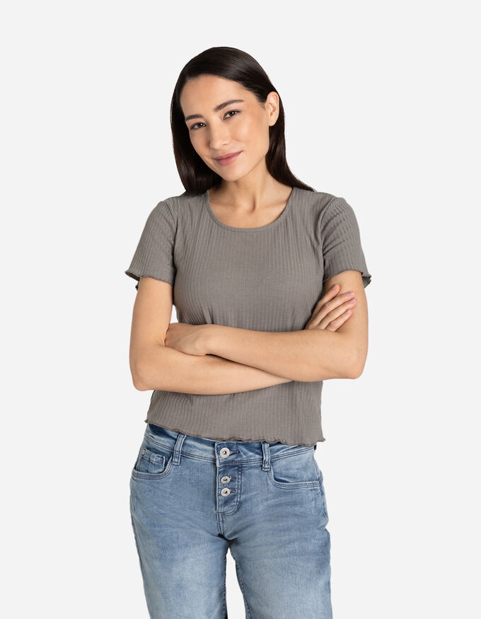 T-Shirt - Muschelsaum