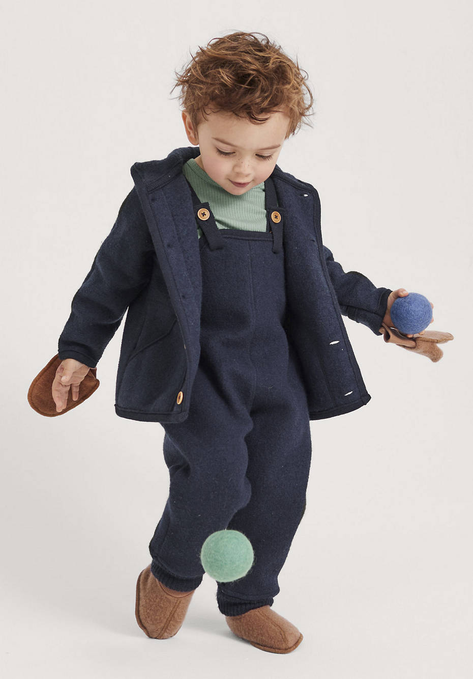 Walkhose aus reiner Bio-Merinowolle