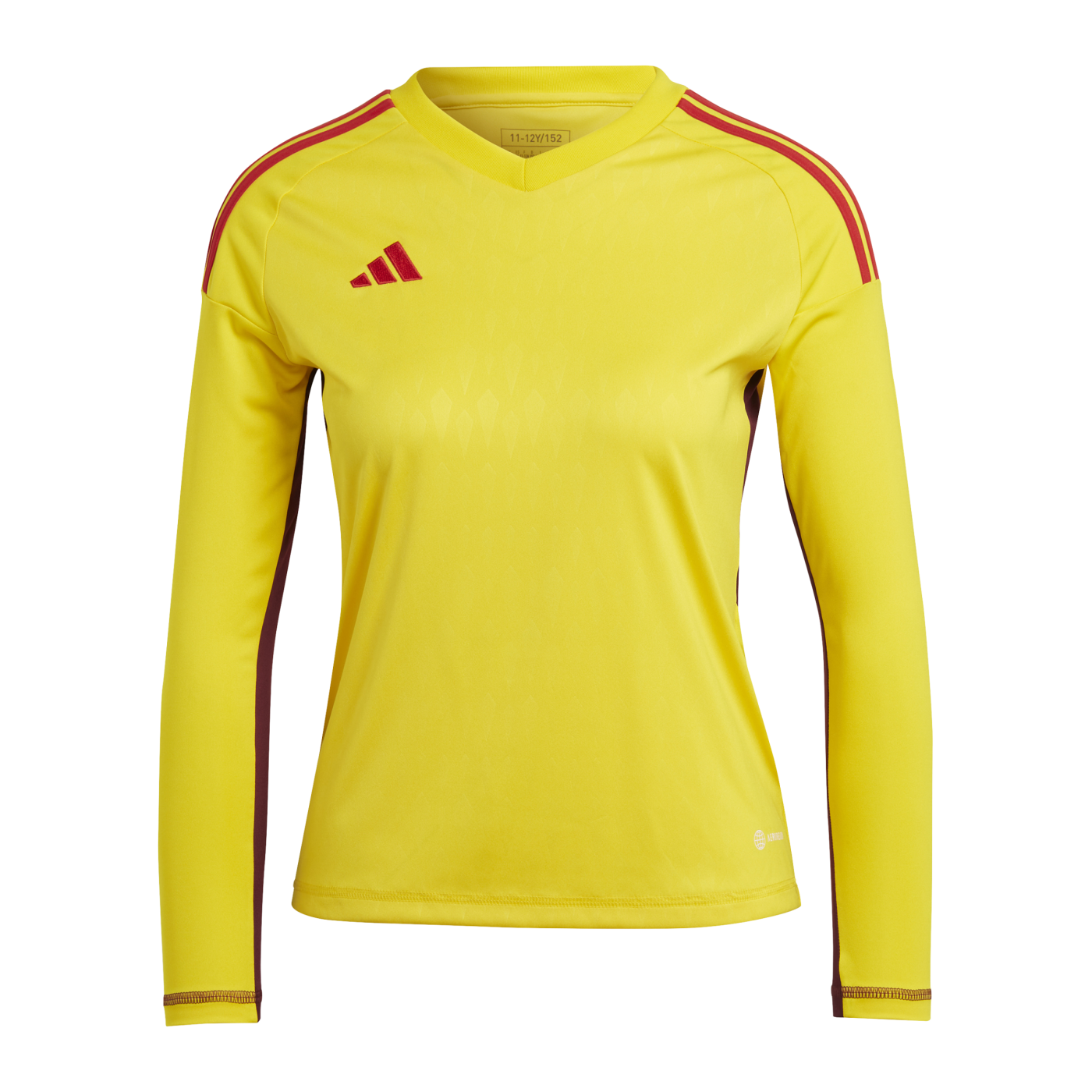 adidas Tiro 23 Competition Torwarttrikot Langarm Kids Gelb