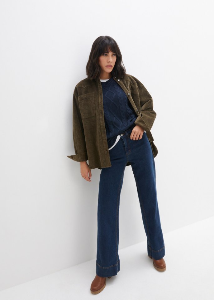 Komfort-Stretch-Jeans, Wide Fit
