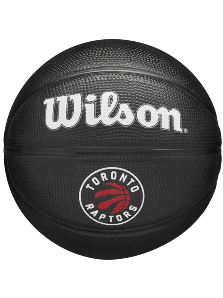 Wilson Wilson Team Tribute Toronto Raptors Mini Ball in Schwarz günstig kaufen 3