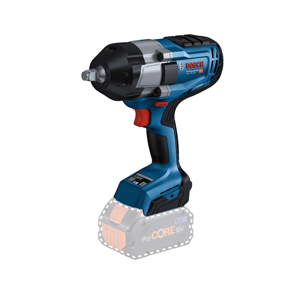 Chave de impacto sem escova BOSCH 18V BITURBO de 1/2