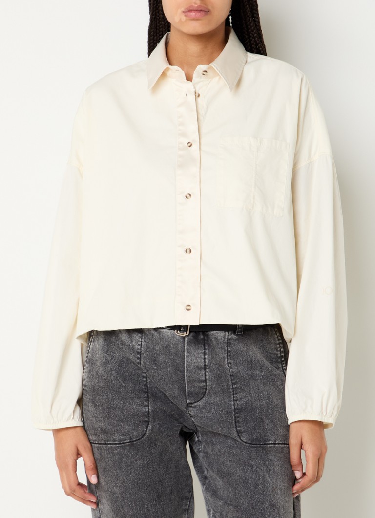 10DAYS Blouse with chest pocket