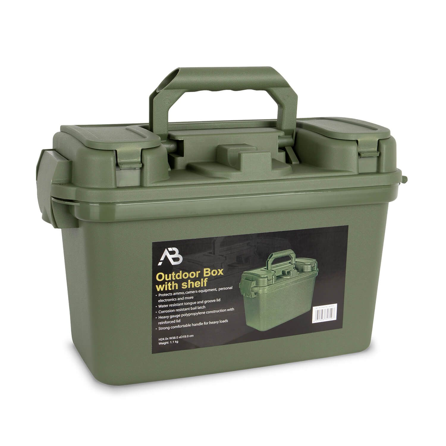 Outdoor Box mit Klapplade