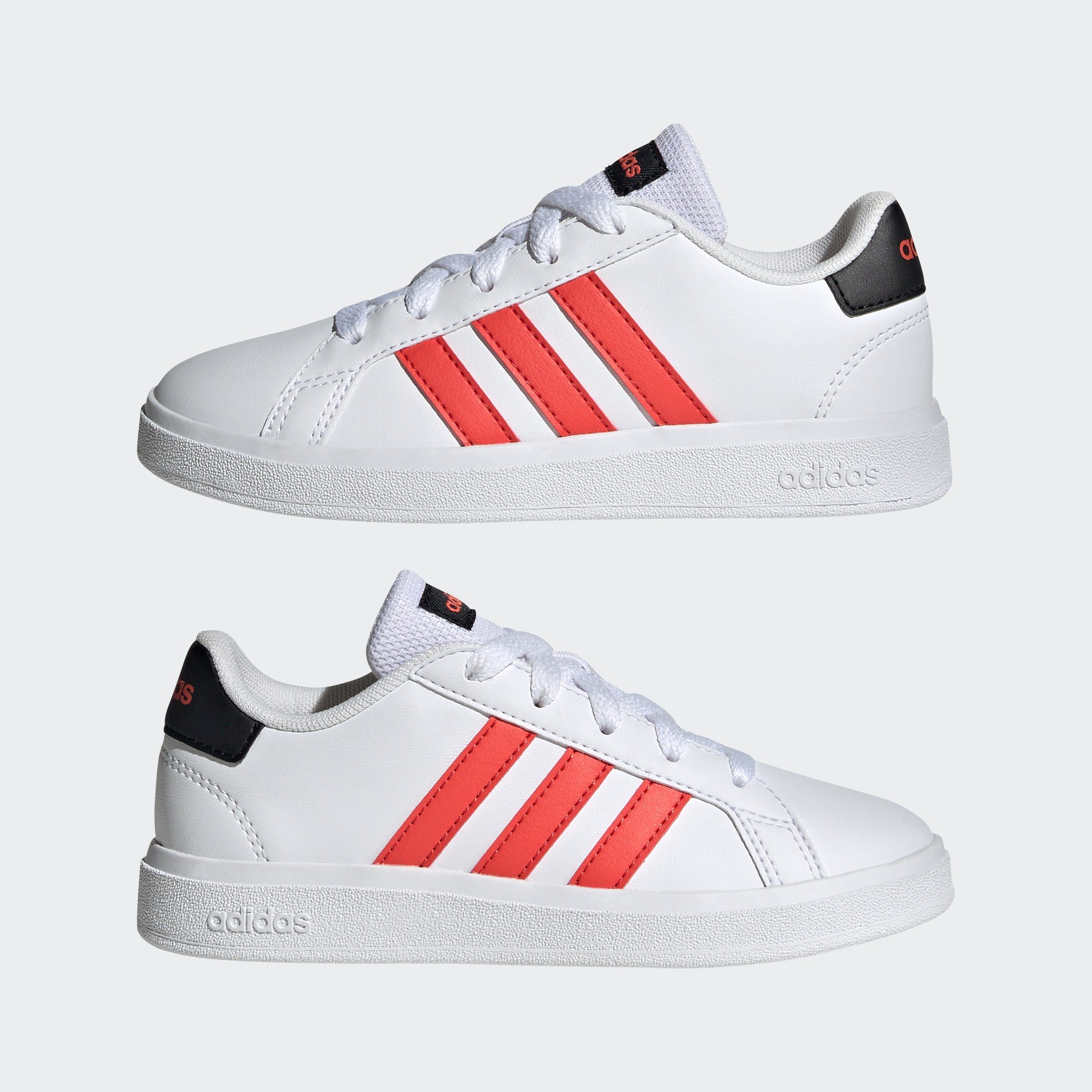 adidas Sportswear GRAND COURT LIFESTYLE TENNIS LACE-UP Sneaker Design auf den Spuren des adidas Superstar