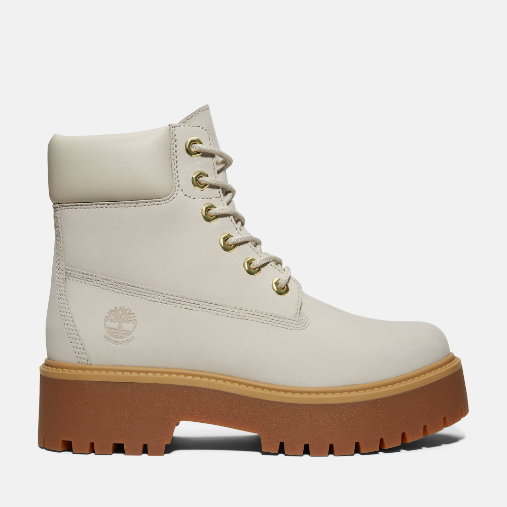 Timberland heritage Stone Street 6 inch Boot TB0A6AWZF481 / weiss