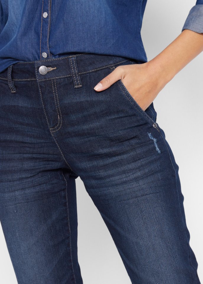 Komfort-Stretch-Boyfriend-Jeans